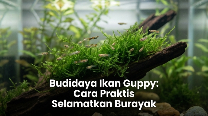 Budidaya Ikan Guppy: Cara Praktis Selamatkan Burayak