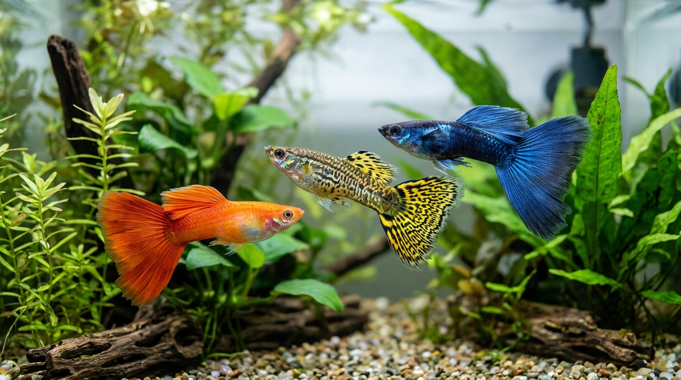 Daya Tarik Genetik di Balik Corak Ikan Guppy
