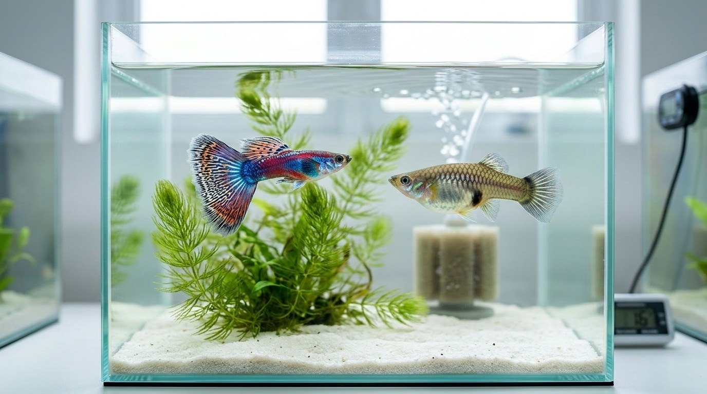 budidaya ikan guppy